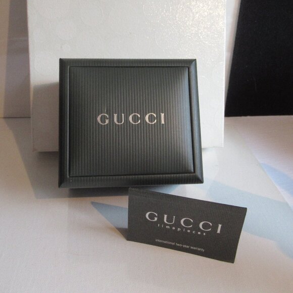 Vintage, Gucci 1500L, Ladies Watch, 18K GF, Bangle, Circa 2000, Swiss - Picture 7 of 13